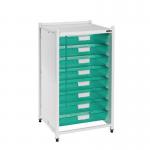 Single medical storage unit with trays 429646