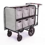 Postal Trolley Completewith 6 X 25 l Boxes 429663