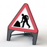 Triangle 750 mm Men at Work Qsign 429672
