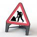 Triangle 750 mm Men at Work Qsign 429672