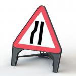 Triangle 750 Mmroad Narrows Left Qsign 429674