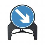 Circle 750 mm Keep Right Qsign 429676