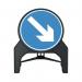 Circle 750 mm Keep Right Qsign 429676