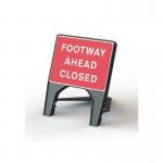 600 X 450 Qsignfootpath Ahead Closed 429677
