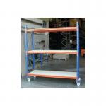 Heavy duty longspan trolley with 3 shelf levels 429680