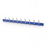 Wall Rack - Blue 9 Hooks 429765