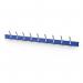 Wall Rack - Blue 9 Hooks 429765