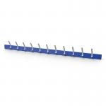 Wall Rack - Blue 11 Hooks 429766
