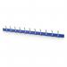 Wall Rack - Blue 11 Hooks 429766