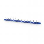 Wall Rack - Blue 12 Hooks 429767