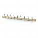 Wall Rack - Cream 9 Hooks 429769