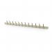 Wall Rack - Cream 12 Hooks 429771