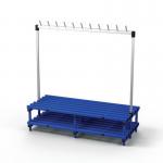 Double Bench Withhooks - Blue 22 Hooks 429781