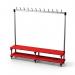 Single Bench Withhooks - Red 12 Hooks 429782