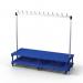 Double Bench Withhooks - Blue 24 Hooks 429783
