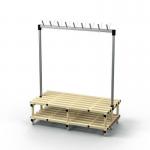 Double Bench Withhooks - Cream 18 Hooks 429787