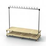 Double Bench Withhooks - Cream 24 Hooks 429791