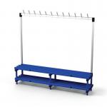 Single Bench Withhooks - Blue 12 Hooks 429792
