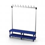 Single Bench Withhooks - Blue 9 Hooks 429795