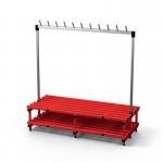 Double Bench Withhooks - Red 22 Hooks 429798