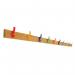 Classic Coat Rail - 2000 Mm- 10 Hooks - Multicolour 429894
