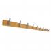 Classic Coat Rail- 2000 mm - 10 Hooks - Grey 429896