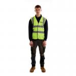 Yellow Hi Vis Vest - 4 Xlarge 429925