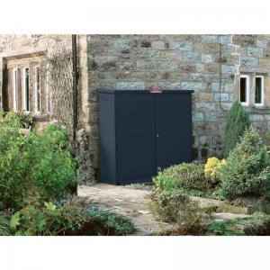 Asgas Solid Cylinder Gas Cabinet, 47kg x 4 cylinder capacity grey