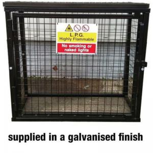 Gas Cylinder Cage - Galvanised 430312