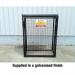 Gas Cylinder Cage - Galvanised 430316