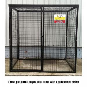 Gas Cylinder Cage - Galvanised 430346
