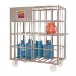 Locking Forecourtgas Cage - Galvanised Mobile 430365