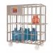 Locking Forecourtgas Cage - Galvanised Mobile 430365
