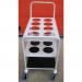 Medical gas cylinder trolley, 8 cylinder 430439