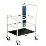 Medical gas cylinder trolley, 12 cylinder 430440