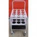 Medical gas cylinder trolley, 12 cylinder 430440