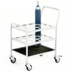 Medical gas cylinder trolley, 12 cylinder 430440