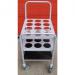 Medical gas cylinder trolley, 12 cylinder 430440