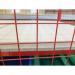 Mesh sided shelf trucks, plywood shelves with doors 430563