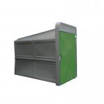 Secure cycle locker, Dark Green 1700mm deep 430583