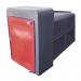 Secure cycle locker, Red 2100mm deep 430588