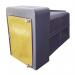 Secure cycle locker, Yellow 2100mm deep 430590