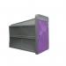 Secure cycle locker, Purple 1700mm deep 430593