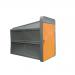 Secure cycle locker, Orange 1700mm deep 430595