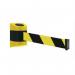 4.6 m Magnetic Mounted Unitblackyellow Chevron Webbing Yellow Caps 430653