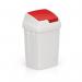 50 l Swing Bin with Red Lid 430664