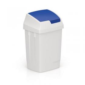 50L Swing Bin With Blue Lid 430665