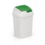 50 l Swing Bin with Green Lid 430666