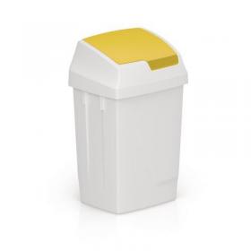 50L Swing Bin With Yellow Lid 430667