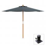 Parasol with Screw Fixing Weighted Base 430669